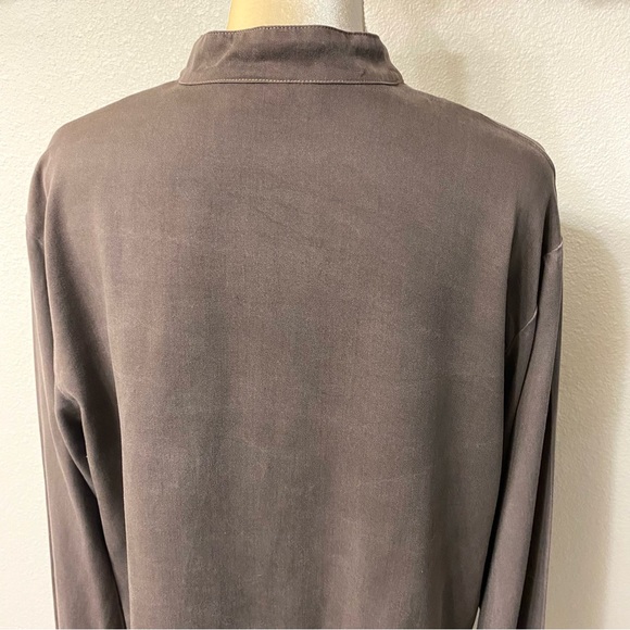 Bryn Walker Tencel Button-Front Tunic - Picture 5 of 11